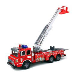 Trade Shop - Camion Dei Pompieri A Frizione Vigili Del Fuoco Veicolo Giocattolo Bambini F0358 -
