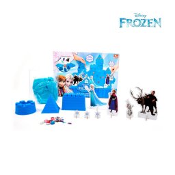 Trade Shop - Frozen Castello Di Elsa Set Di Sabbia Da Modellare + Personaggi Disney Bambine -