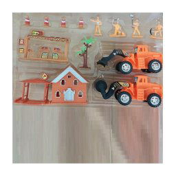 Trade Shop - Set Lavori In Corso Cantiere Scavatrice Camion Bambini Dai 3 Anni Giocattolo -