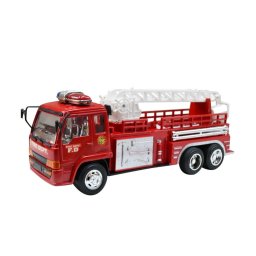 Trade Shop - Camion Vigili Del Fuoco Giocattolo Con Scala Di Soccorso Girevole E Allungabile -