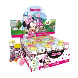 Trade Shop - Bolle Di Sapone Minnie Confezione 36 Pz Flacone 60 Ml Gadget Party -