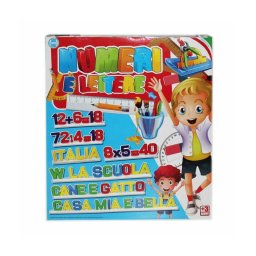 Trade Shop - Lettere E Numeri Imparare Giocattolo Gioco Educativo Didattico Per Bambini -
