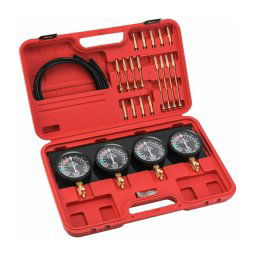 Trade Shop - Set Sincronizzatore Carburatore Misurazione Vuoto Pressione Vacuometro -