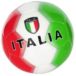 Trade Shop - Pallone Palla Da Calcio Football Italia Bandiera Italiana Misura 5 Ufficiale