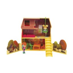 Trade Shop - Casa Di Topo Gigio Giocattolo Bambini Con 2 Personaggi E Accessori Gioco -
