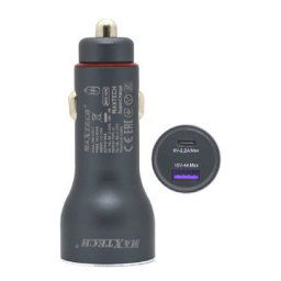 Trade Shop - Caricatore Caricabatteria Per Auto Usb / Type-c Pd 5a Superchange 40watt Ma-c017 -