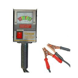 Trade Shop - Tester Batteria Analogico 6-12 Volt Per Auto Bus Moto Barca Camion 125a 690403 -