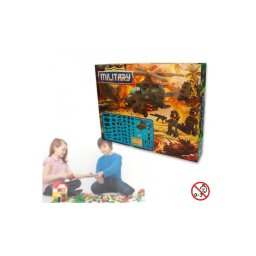 Trade Shop - Playset Costruzioni Militari 160pz Da Assemblare Personaggi Elicottero Con Armi -