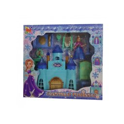 Trade Shop - Castello Fiabesco Bambole Principesse Casa Letto Specchio Gioco Anna Bambine -