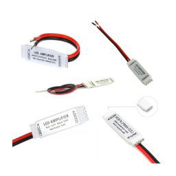Trade Shop - Amplificatore Di Segnale Per Striscia Led Rgb 3528 5630 Strip Light 12v 3x4a -