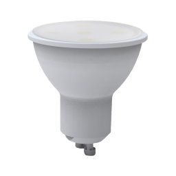 Trade Shop - Lampadina Led Lampada Attacco Gu10 Faretto Luce Bianca Calda Light 5 Watt Mr16 -