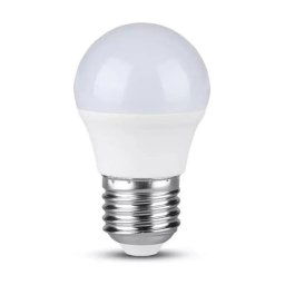 Trade Shop - Lampadina Led E27 Bulbo Grande G45 4w Luce Calda Lampada Illuminazione Vtac 1830 -