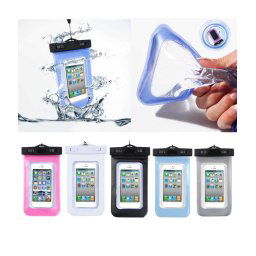 Trade Shop - Custodia Cover Impermeabile Subacquea Per Cellulare Smartphone Fotocamera -