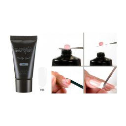 Trade Shop - Gel Uv Poly 30ml Trasparente 001 French Costruttore Ricostruzione Unghie Nail Art -