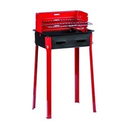 VivaGarden Barbecue a Carbonella Carbone BBQ da Giardino Esterno in Acciaio  104x30 cm / 68h cm - 10571