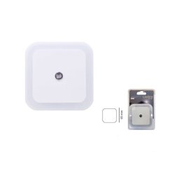 Trade Shop - Luce Notturna A Led Luce Bianca Lampada Per Camera Da Letto Corridoio Dt-2191 -