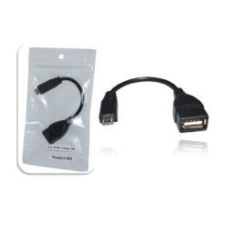 Trade Shop - Adattatore Cavetto Otg Usb On-the-go Per Samsung Tutti Modelli O T G -