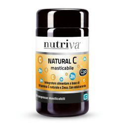 Nutriva Natural C 60 Compresse Masticabili