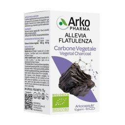 Arko Capsule Carbone Vegetale Bio 40 Capsule