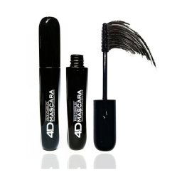 Trade Shop - Mascara Face Complex Nero 4d Black Con Fibre Ciglia Effetto 4 Dimensioni 991033 -