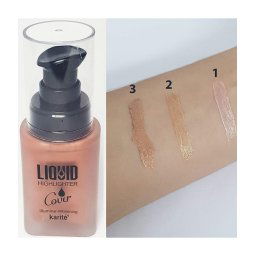 Trade Shop - Primer Illuminante Liquido Viso Rosa 01 Trucco Highlighter Cover Make Up 28ml -