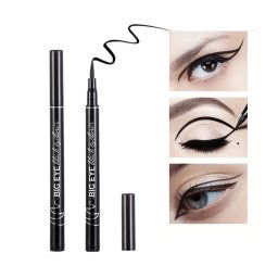 Trade Shop - Penna Eyeliner Nero Liquida Impermeabile Lunga Durata Matita Per Occhi Make Up -