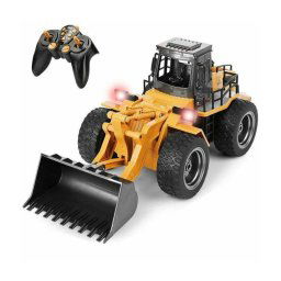 Trade Shop - Ruspa Bulldozer Radiocomandato Trattore Caricatore Frontale Giocattolo Bambini -