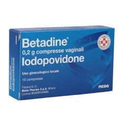 Betadine 10 Compresse Vaginali 200mg