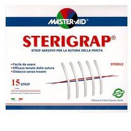 CEROTTO PER SUTURA MASTER-AID STERIGRAP 7,5X0,6 12 PEZZI