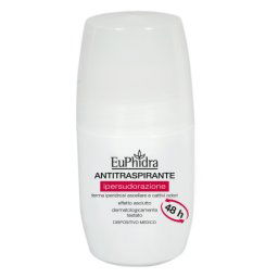 DEODORANTE IN EMULSIONE IN FLACONE ROLL-ON CON ASTUCCIO EUPHIDRA DEO ROLLON ANTITRASPIRANTE 50 ML