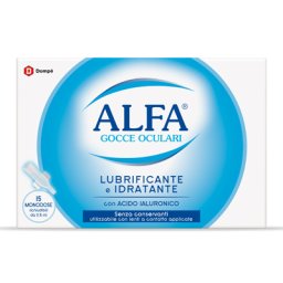 ALFA GOCCE OCULARI LUBRIFICANTI MONODOSE 15F