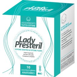 LADY PRESTERIL ANATOMICO POCKET 10 PEZZI