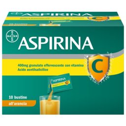 Aspirina C granulato antinfiammatorio febbre influenza 10 buste