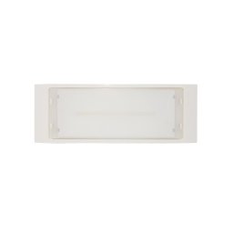 Trade Shop - Lampada Plafoniera Emergenza Luce Led 4w Incasso Parete Ip40 De Lite 6500k -