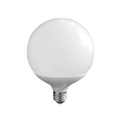Trade Shop - Lampada Lampadina Led Globo Sfera Bulbo Luce Bianca Fredda Naturale Calda E27 W - -bianco Freddo-15 Watt -globo -