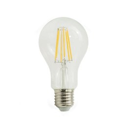 Trade Shop - Lampadina Led Filamento 12 W E27 Globo A70 Sfera Luce 6500k 4000k 3000k A70-t - -bianco Freddo -