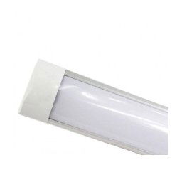 Trade Shop - Plafoniera Led Slim 120 Cm Sottopensile Soffitto Luce Calda Fredda Naturale - -bianco Freddo -