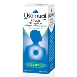 Lisomucil mucolitico sciroppo senza zucchero 200 ml
