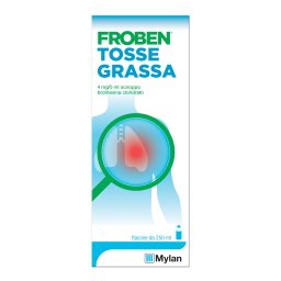 Froben Tosse Grassa 4mg/5ml Sciroppo Affezioni Respiratorie 250ml
