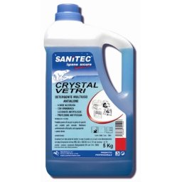 DETERGENTE VETRI SANITEC - CRYSTAL VETRI – FU 5 KG