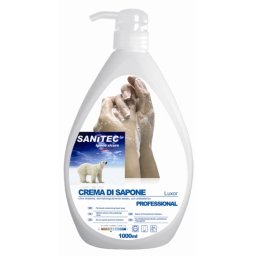 SAPONE MANI SANITEC - CREMA DI SAPONE LUXOR - BO 1 LT