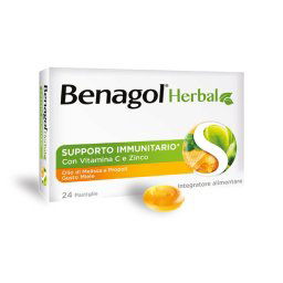 BENAGOL HERBAL MIELE 24 - NOVITA' pastiglie mal di gola