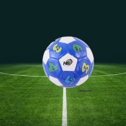 Trade Shop - Pallone Palla Da Calcio Calcetto Misura 13 Cm Football Allenamento Gara 06516