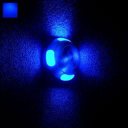 FARETTO LED SEGNAPASSI 3W LUCE BLU 170LM IP44 DA INCASSO PER ABITAZIONI, VILLE, GIARDINI, NEGOZI GARENERGIE GEODL010BL GARENERG
