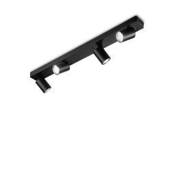 Lampada Da Soffitto RUDY PL4 NERO