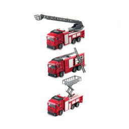 Trade Shop - Macchinina Giocattolo Educativo Per Bambini Mezzi Dei Pompieri Camion Metal Lux -