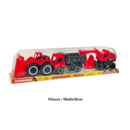 Trade Shop - Veicoli Costruzioni Mezzi Di Lavoro Escavatore Camion Giocattolo Per Bambini -
