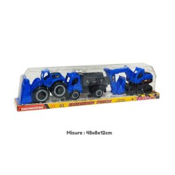 Trade Shop - Veicoli Costruzioni Mezzi Di Lavoro Escavatore Camion Giocattolo Per Bambini -