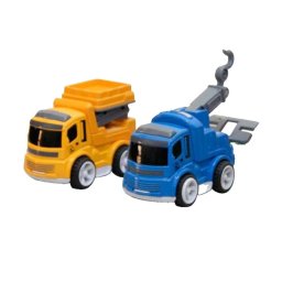 Trade Shop - Macchinina Con Frizione Giocattolo Educativo Bambini Camion Con Retro Carica -