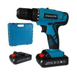 Trade Shop - Trapano Avvitatore A Batteria Ricaricabile 2 Batterie 12 Volt  Mandrino 10mm